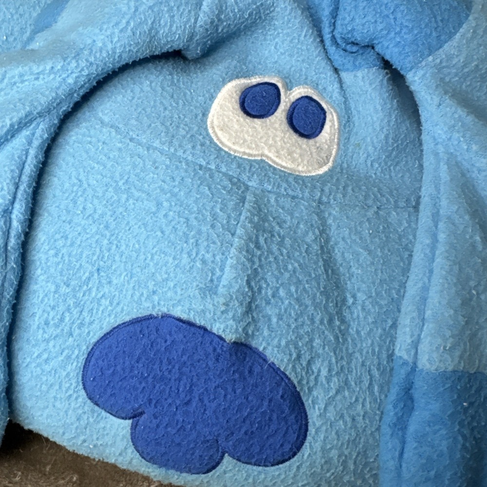 Vintage Crown Crafts Blue's Clues Fleece Pillow Pal Jumbo Plush Toy 28" - Picture 8 of 9